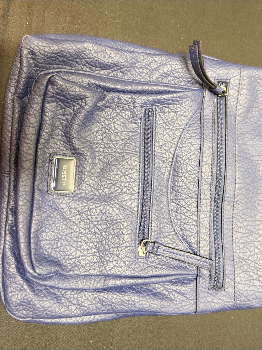 Rosetti Purple Textured Women's Backpack